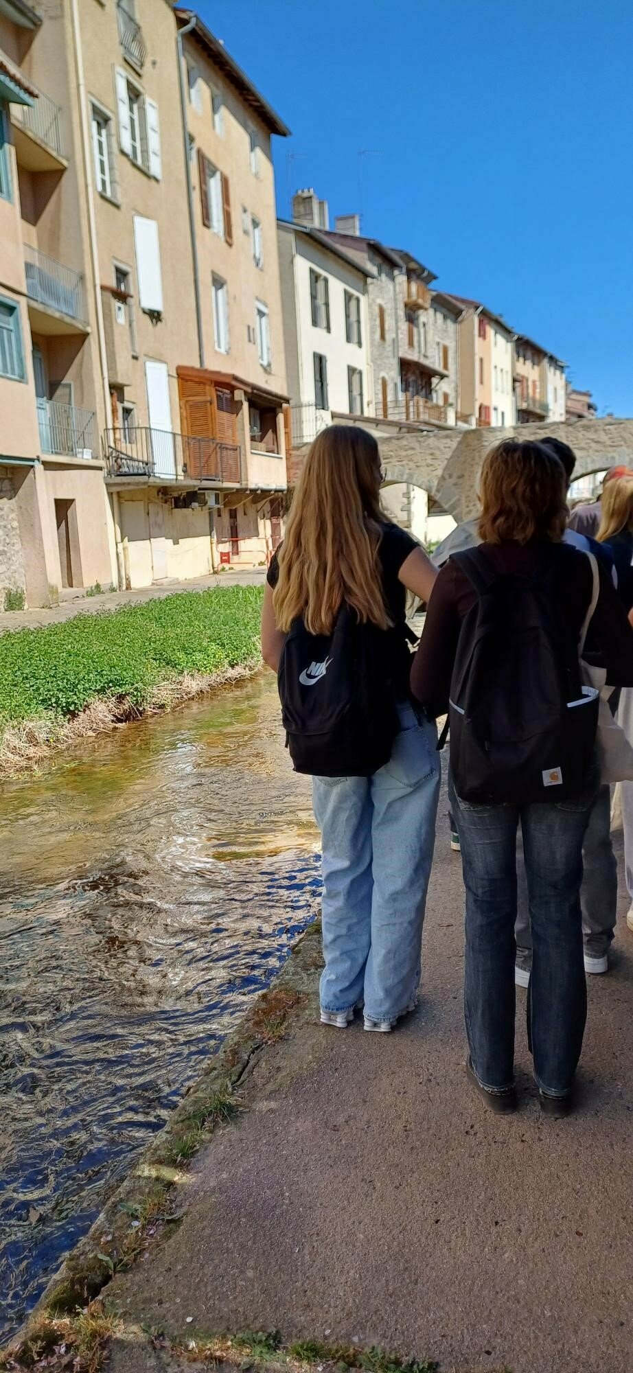 Schülerinnen und Schüler in Montbrison